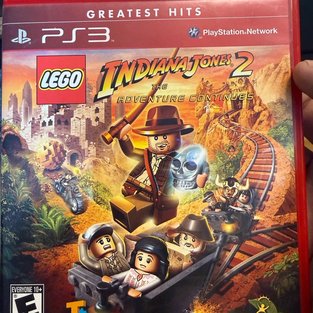 LEGO Indiana Jones 2: The Adventure Continues - PS3 Game in Red Case